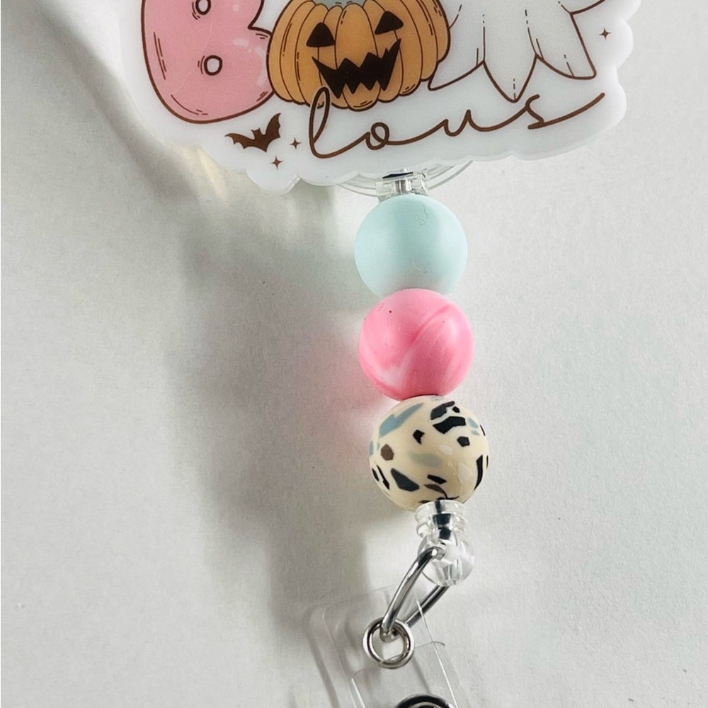 Halloween badge reel